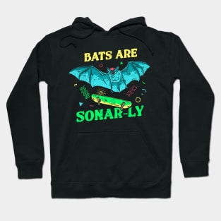 Bats Are Sonar-ly Hoodie
